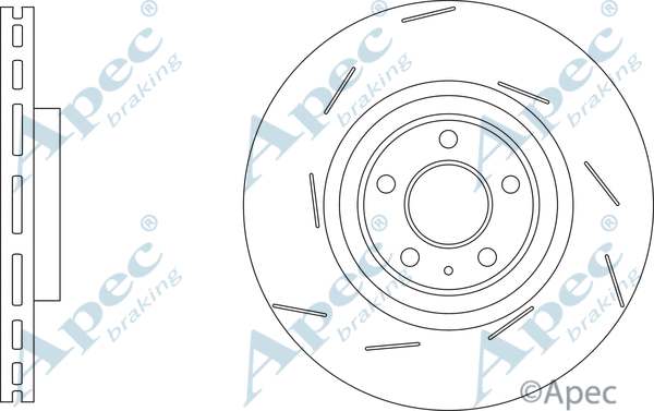Brake Disc (DSK3303)