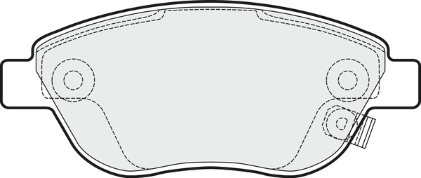 Brake Pad Set, disc brake (PD3214)