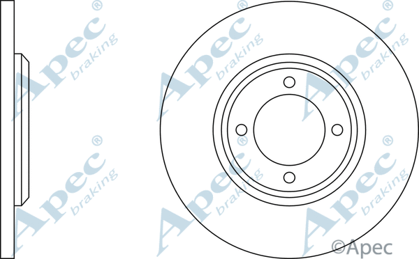 Brake Disc (DSK158)