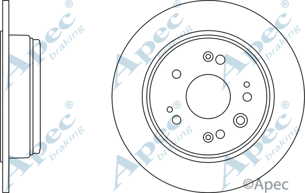 Brake Disc (DSK2495)