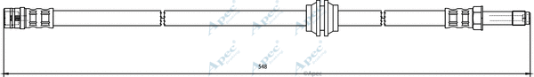 Brake Hose (HOS3827)
