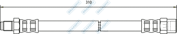 Brake Hose (BHO4023)