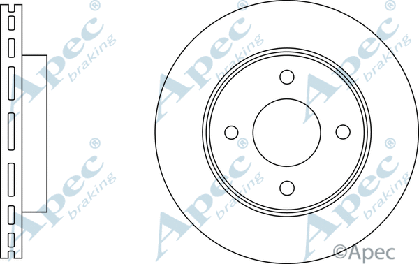 Brake Disc (DSK3226)