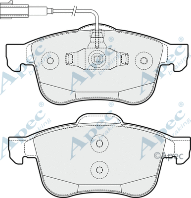 Brake Pad Set, disc brake (PAD1794)