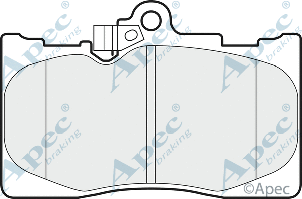 Brake Pad Set, disc brake (PAD1493)