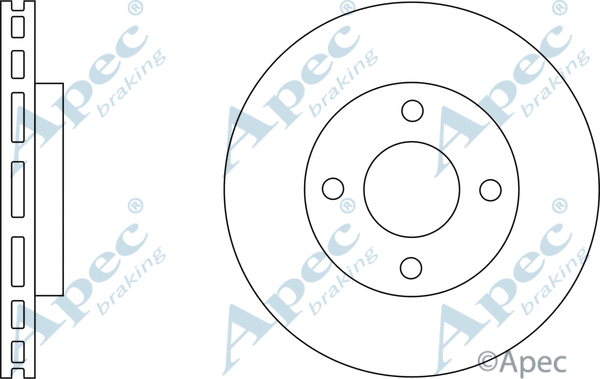 Brake Disc (DSK2955)