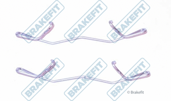 Accessory Kit, disc brake pad (BKT1045)