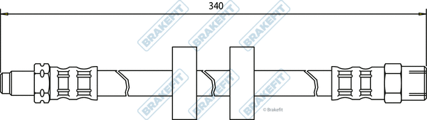 Brake Hose (BHO4016)