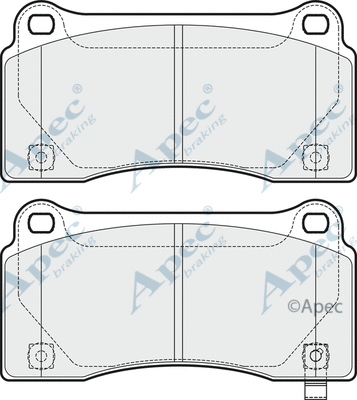 Brake Pad Set, disc brake (PAD1746)