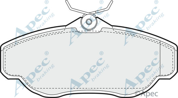 Brake Pad Set, disc brake (PAD904)