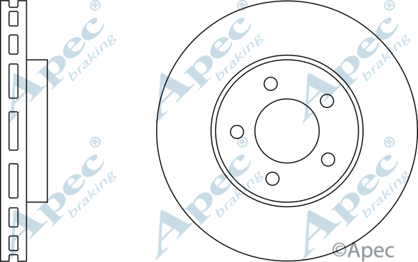 Brake Disc (DSK2314)