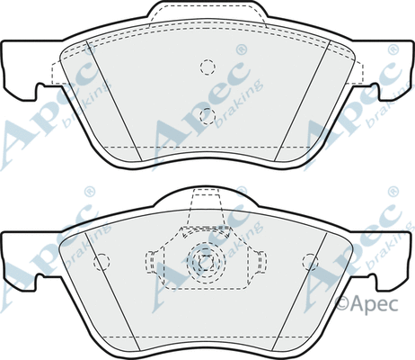 Brake Pad Set, disc brake (PAD1191)