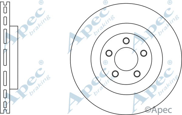 Brake Disc (DSK2632)