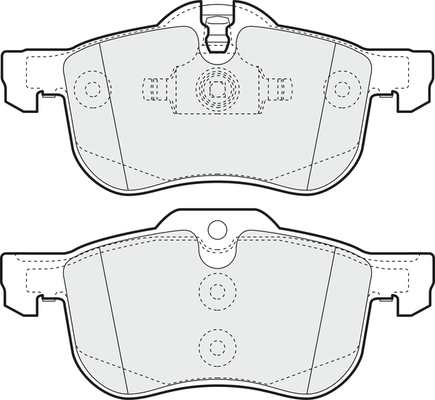 Brake Pad Set, disc brake (PD3132)