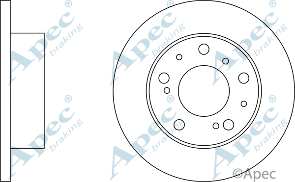 Brake Disc (DSK907)