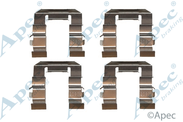 Accessory Kit, disc brake pad (KIT566)