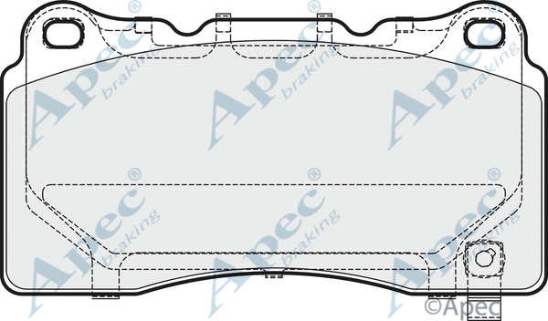 Brake Pad Set, disc brake (PAD1993)