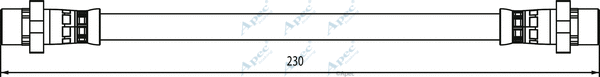 Brake Hose (HOS3961)