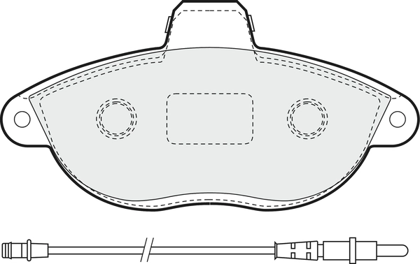 Brake Pad Set, disc brake (PD3315)