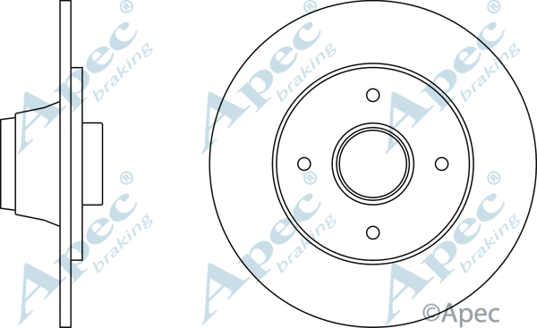 Brake Disc (DSK249)
