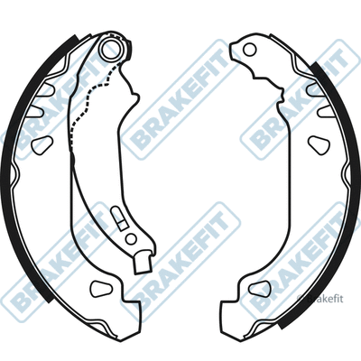 Brake Shoe Set (BSH1012)