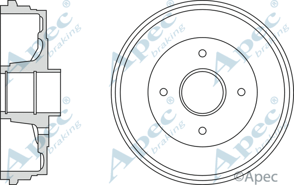 Brake Drum (DRM9944)
