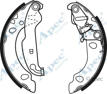 Brake Shoe Set (SHU636)
