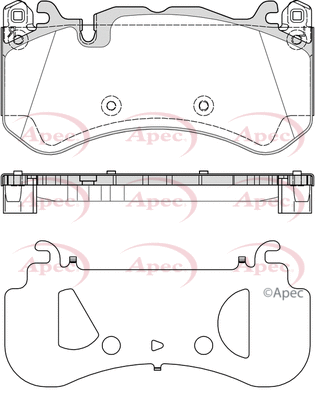 Brake Pad Set, disc brake (PAD2361)