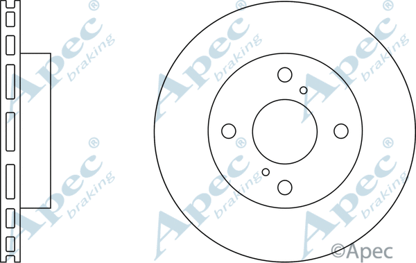 Brake Disc (DSK2801)
