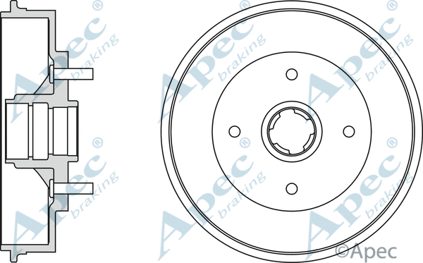 Brake Drum (DRM9516)
