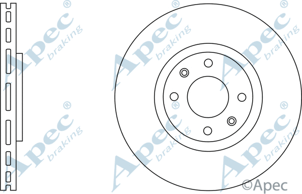 Brake Disc (DSK2573)