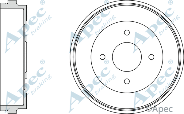 Brake Drum (DRM9526)