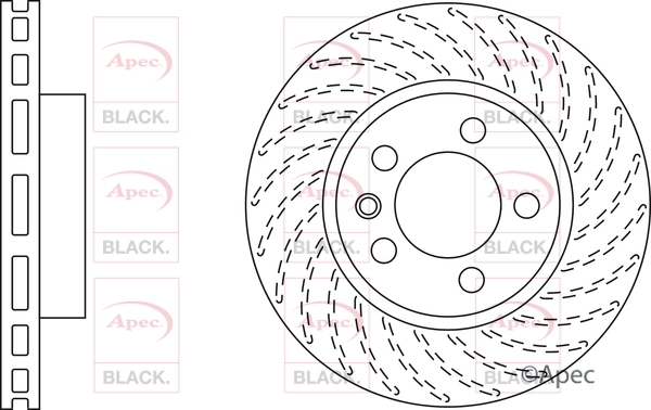 Brake Disc (DSK2309B)