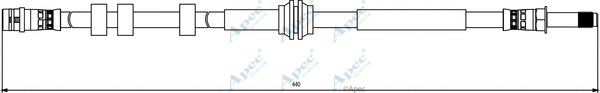 Brake Hose (HOS3843)