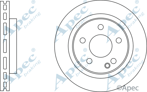 Brake Disc (DSK3154)