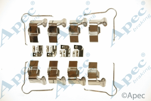 Accessory Kit, disc brake pad (KIT1253)