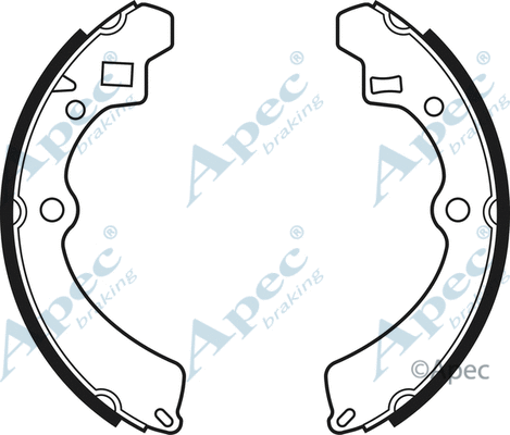 Brake Shoe Set (SHU481)