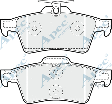 Brake Pad Set, disc brake (PAD1448)