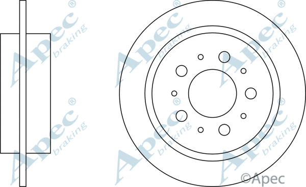 Brake Disc (DSK811)