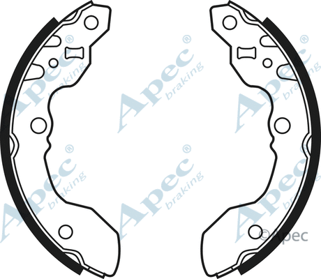 Brake Shoe Set (SHU534)