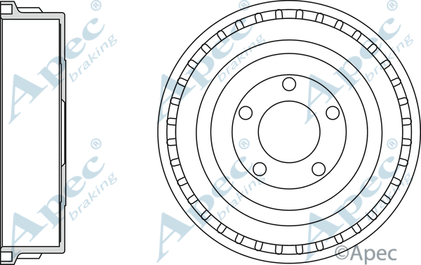 Brake Drum (DRM9971)