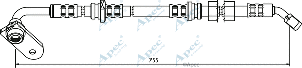 Brake Hose (HOS3661)