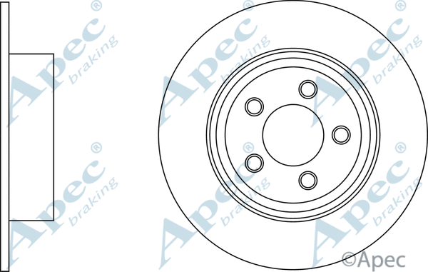 Brake Disc (DSK2853)