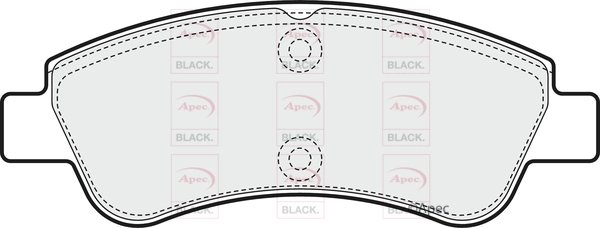 Brake Pad Set, disc brake (PAD1546B)