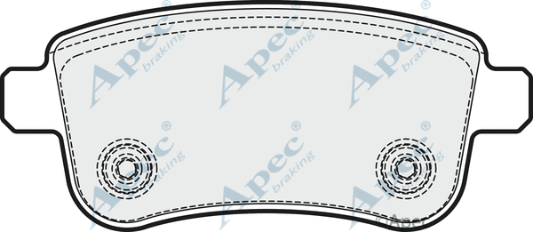 Brake Pad Set, disc brake (PAD1689)