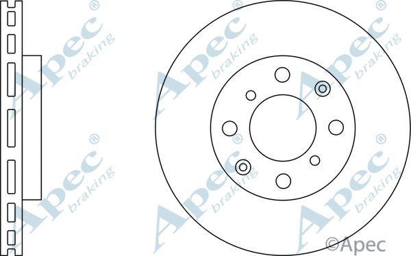 Brake Disc (DSK2281)