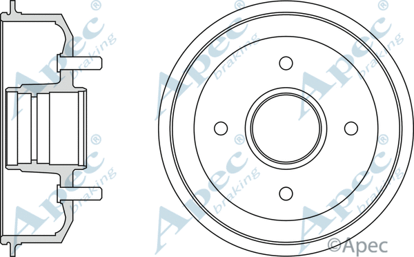 Brake Drum (DRM9145)