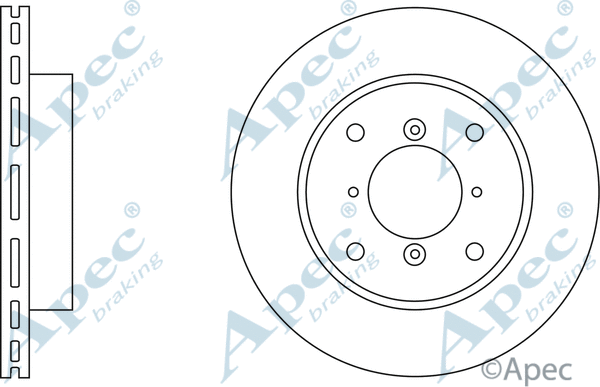 Brake Disc (DSK196)