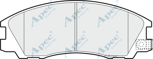 Brake Pad Set, disc brake (PAD1359)