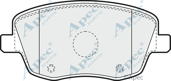 Brake Pad Set, disc brake (PAD1178)